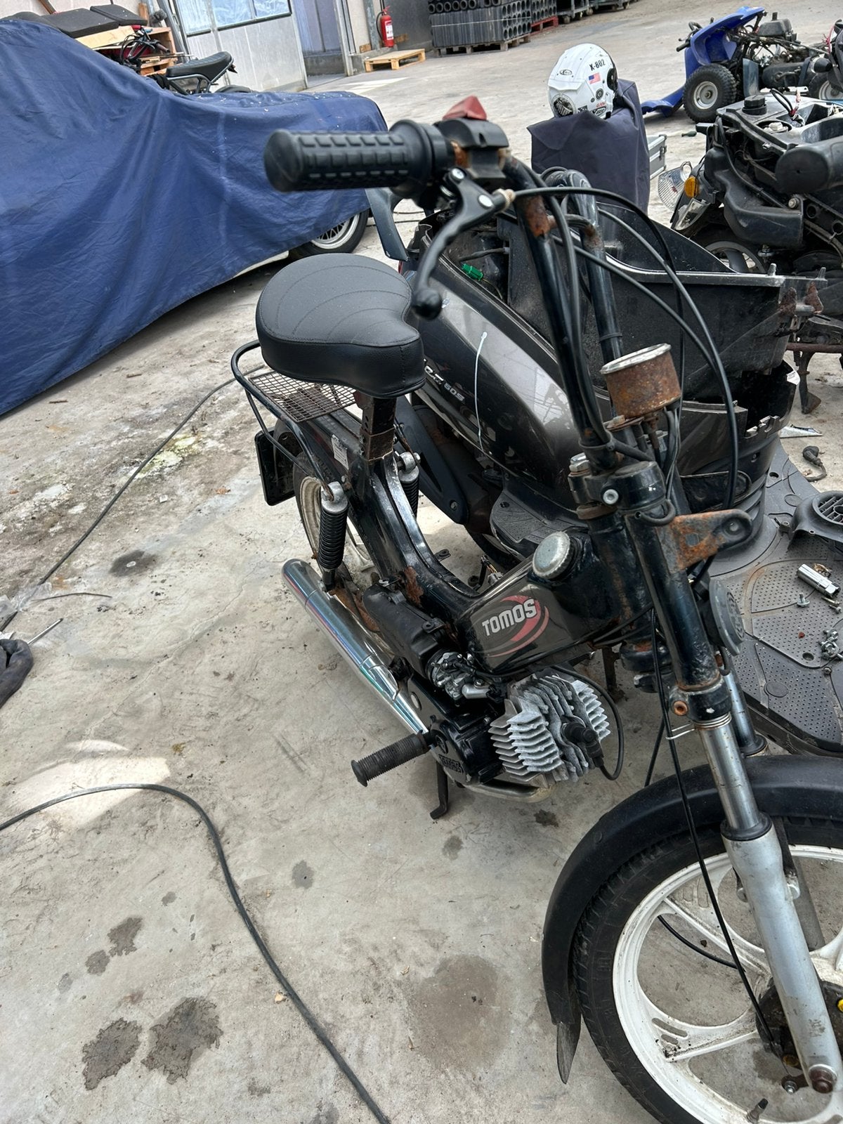 Tomos 70cc, Fietsen en Brommers, Brommers | Tomos, Ophalen of Verzenden, Zo goed als nieuw, Standard