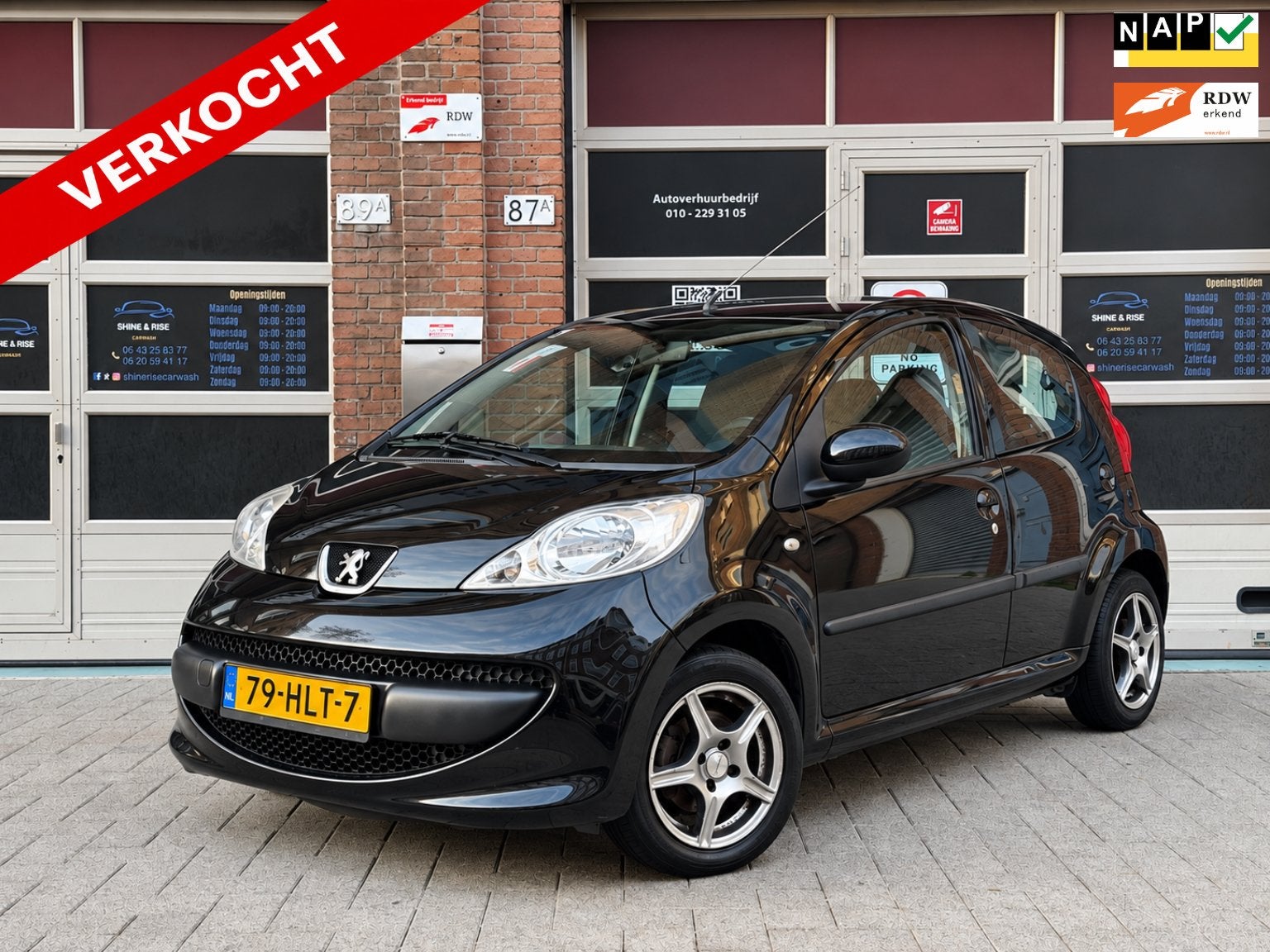 Peugeot 107 1.0 XS | Airco | 5-Deurs | NAP | APK 2027, Voorwielaandrijving, Stof, Metallic lak, 4 stoelen