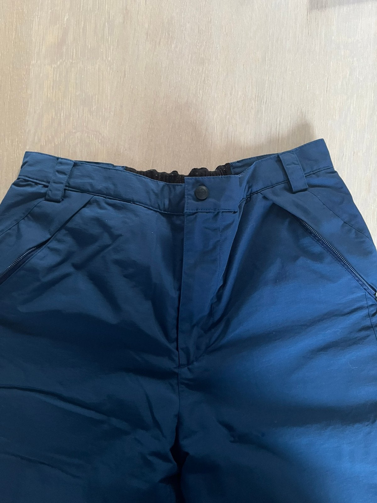 Blauwe skibroek, Kleding | Dames, Ophalen of Verzenden, Gedragen, Maat 38/40 (M), Broek