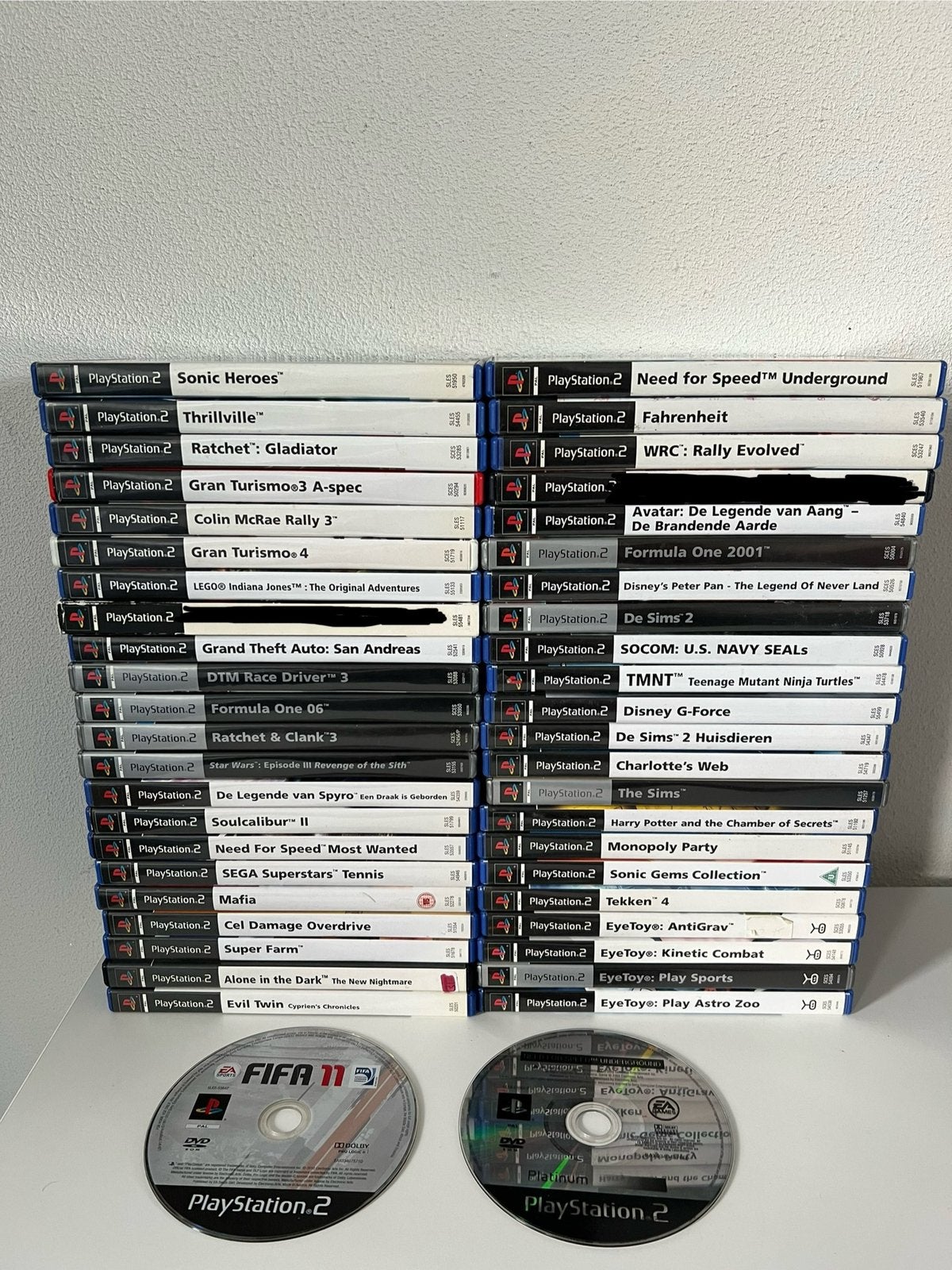 Games spellen PS2 zie omschrijving, Spelcomputers en Games, Games | Sony PlayStation 2, 3 spelers of meer, Ophalen of Verzenden