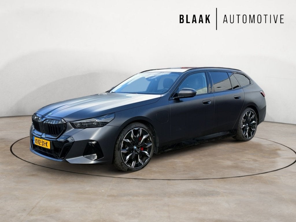 BMW 5 Serie Touring 530e M Sport-Pro Edition | matzwart | 21, Auto's, Automaat, 1998 cc, Achterwielaandrijving, Euro 6