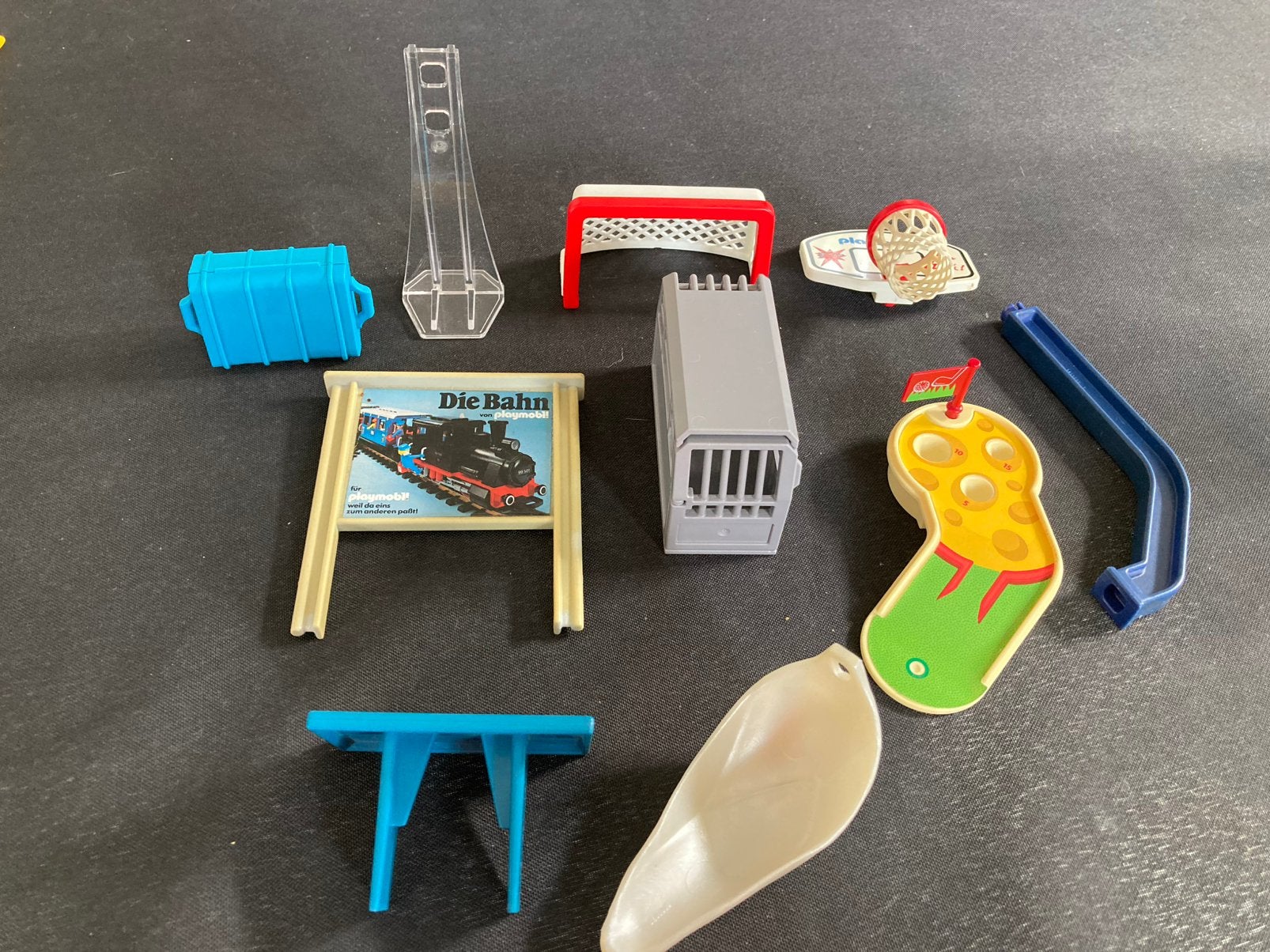 Playmobil goal, bench ed.., Ophalen of Verzenden, Zo goed als nieuw