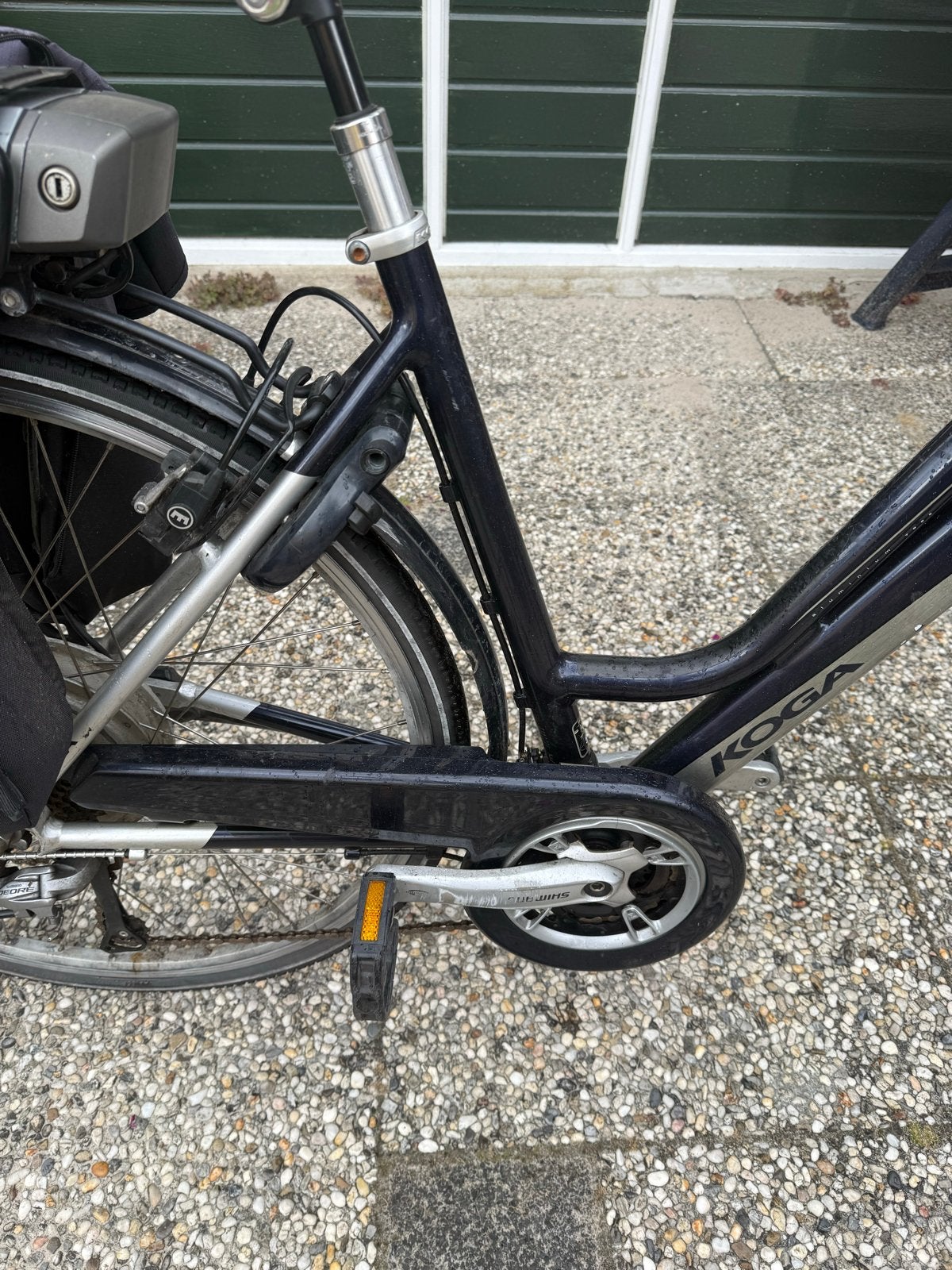 Koga E-bike met fietstassen en display, Gebruikt, 51 tot 55 cm, 50 km per accu of meer, Ophalen