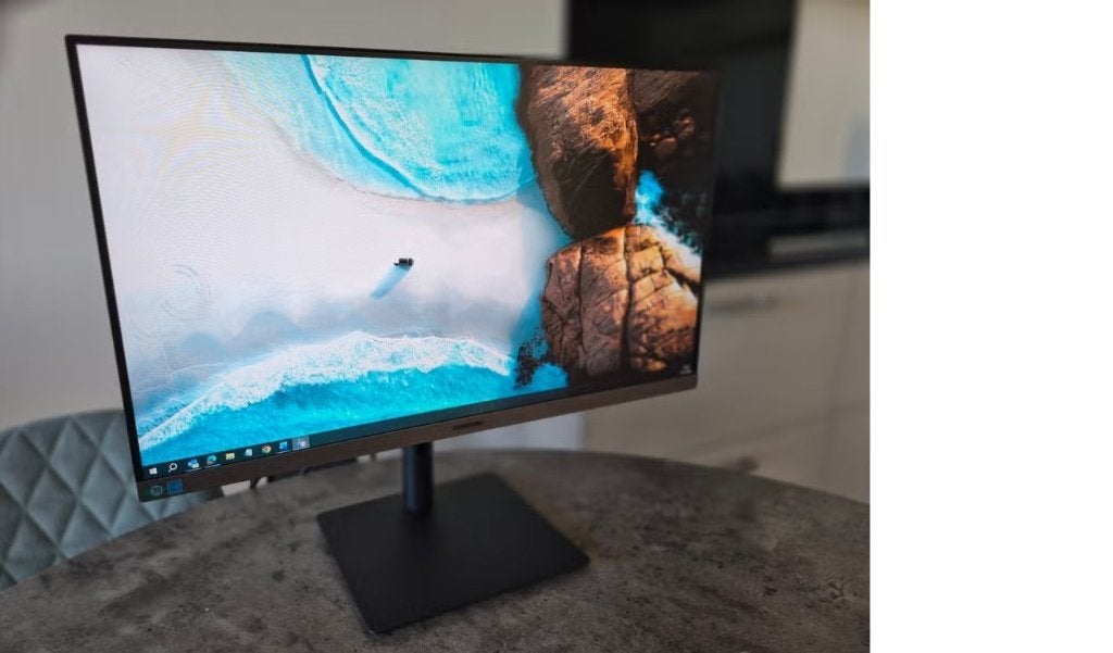 Samsung 24 Inch Professional Monitor R650 FHD 75Hz, Computers en Software, Ophalen, In hoogte verstelbaar, Full HD, Samsung