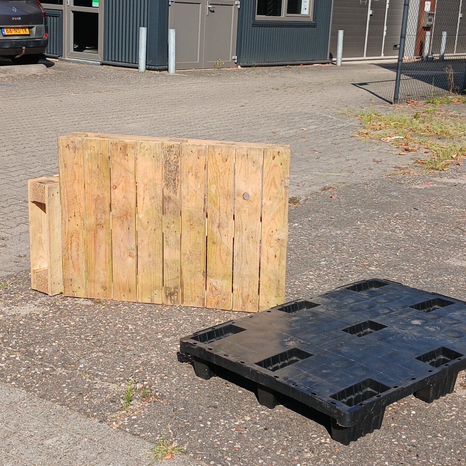 Gratis pallets, Doe-het-zelf en Verbouw, Hout en Planken, Ophalen, Overige houtsoorten, Minder dan 200 cm, Pallet