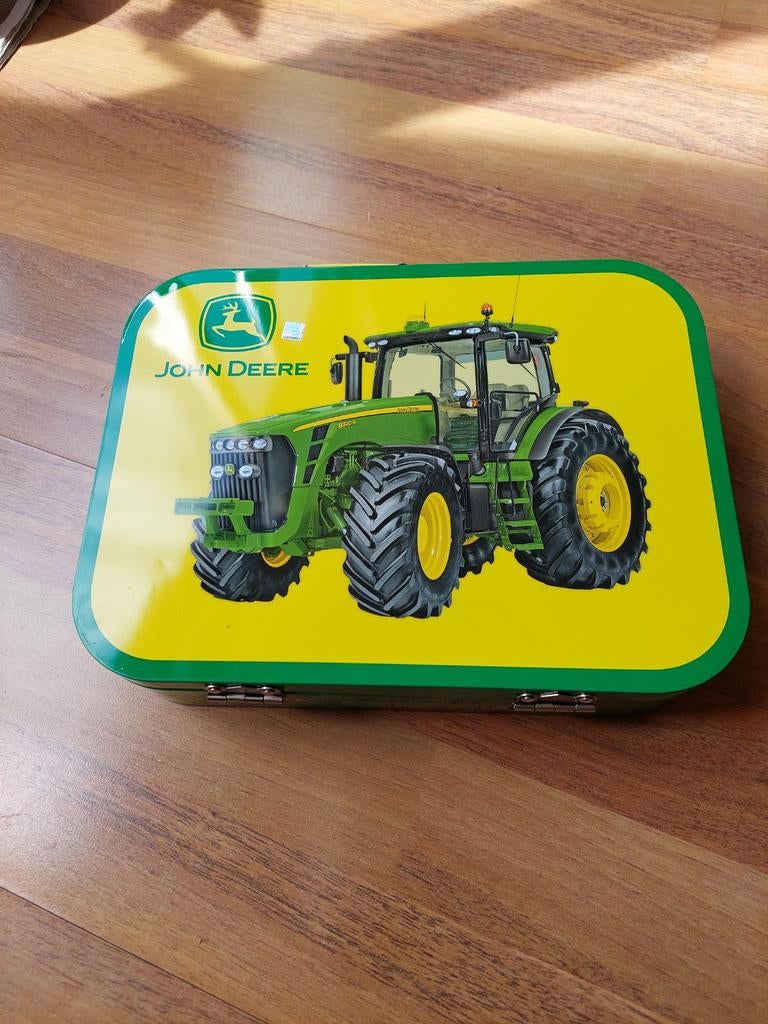 Puzzel John Deere koffer 4 puzzels, Ophalen, Meer dan 50 stukjes, Nieuw