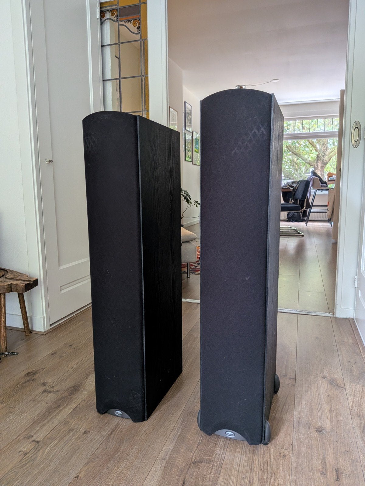 Klipsch Synergy F2 Vloerstaande Luidsprekers - Zwart, Audio, Tv en Foto, Luidsprekers, Vloerstaande luidspreker, Gebruikt, 60 tot 120 watt