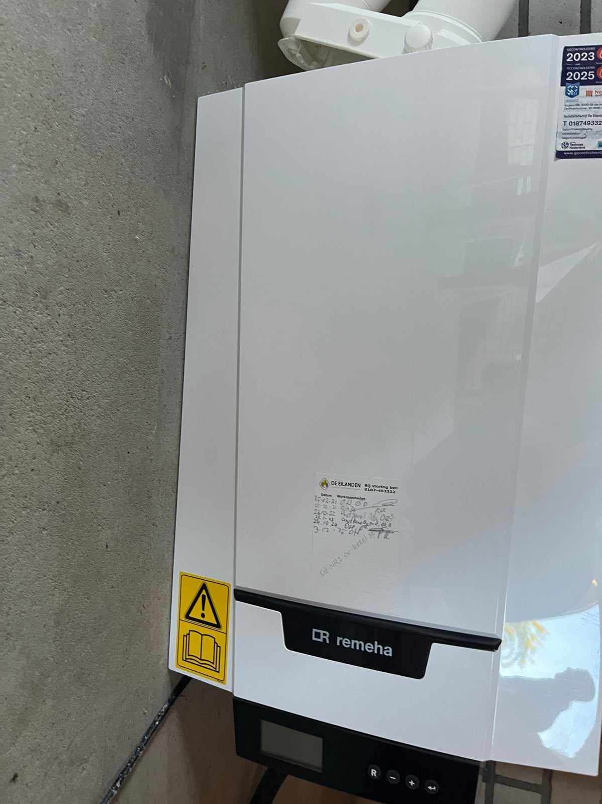 Remeha Tzerra 39C CV-ketel (2021), Ophalen, 30 tot 80 cm, Cv-ketel of Combi-ketel, Minder dan 60 cm