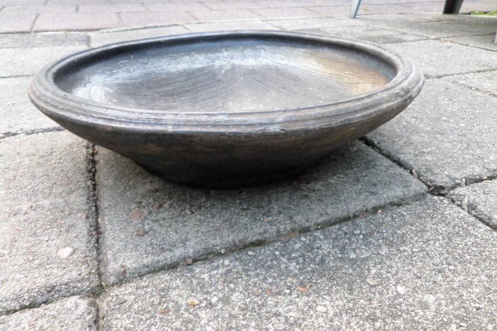 Vogelbad - Gebakken klei - Diameter 39cm - Hoogte 10cm, Ophalen, Nieuw