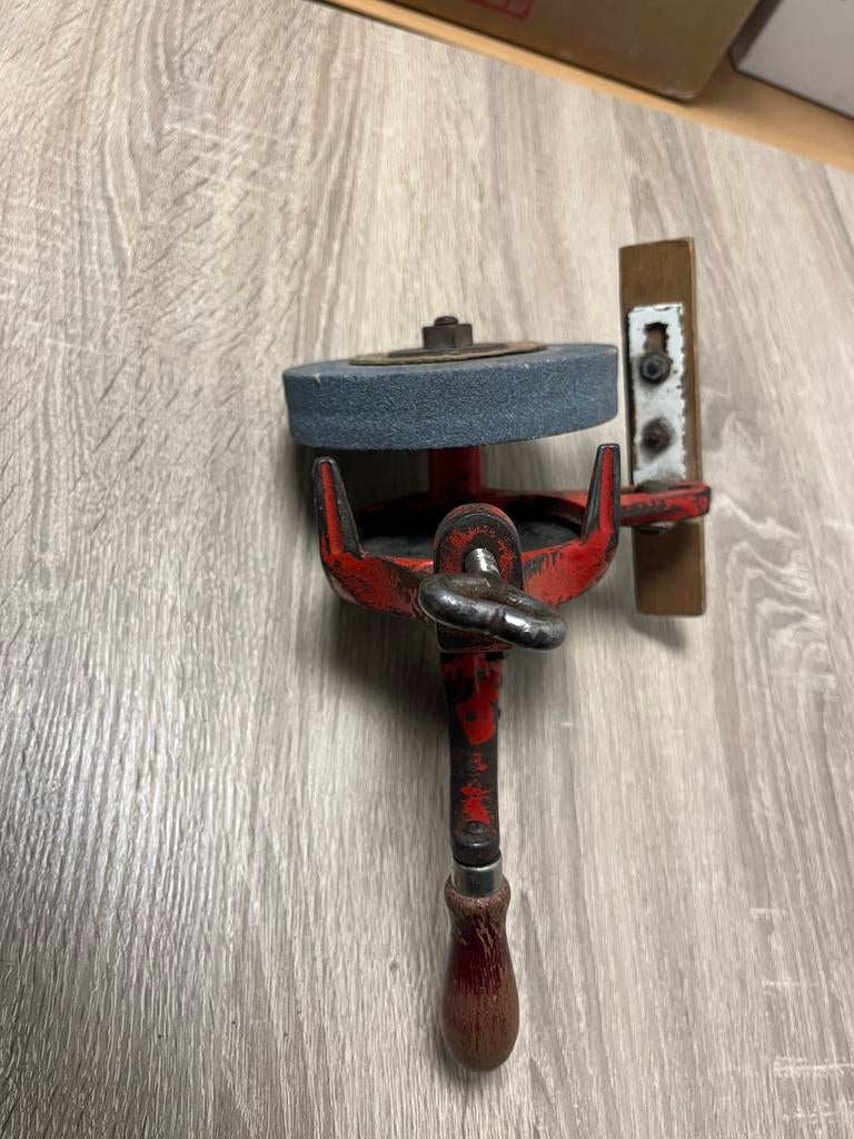 Vintage Handslijpmachine - Handbediend Slijpapparaat, Ophalen, Gebruikt, Minder dan 700 watt, Overige typen