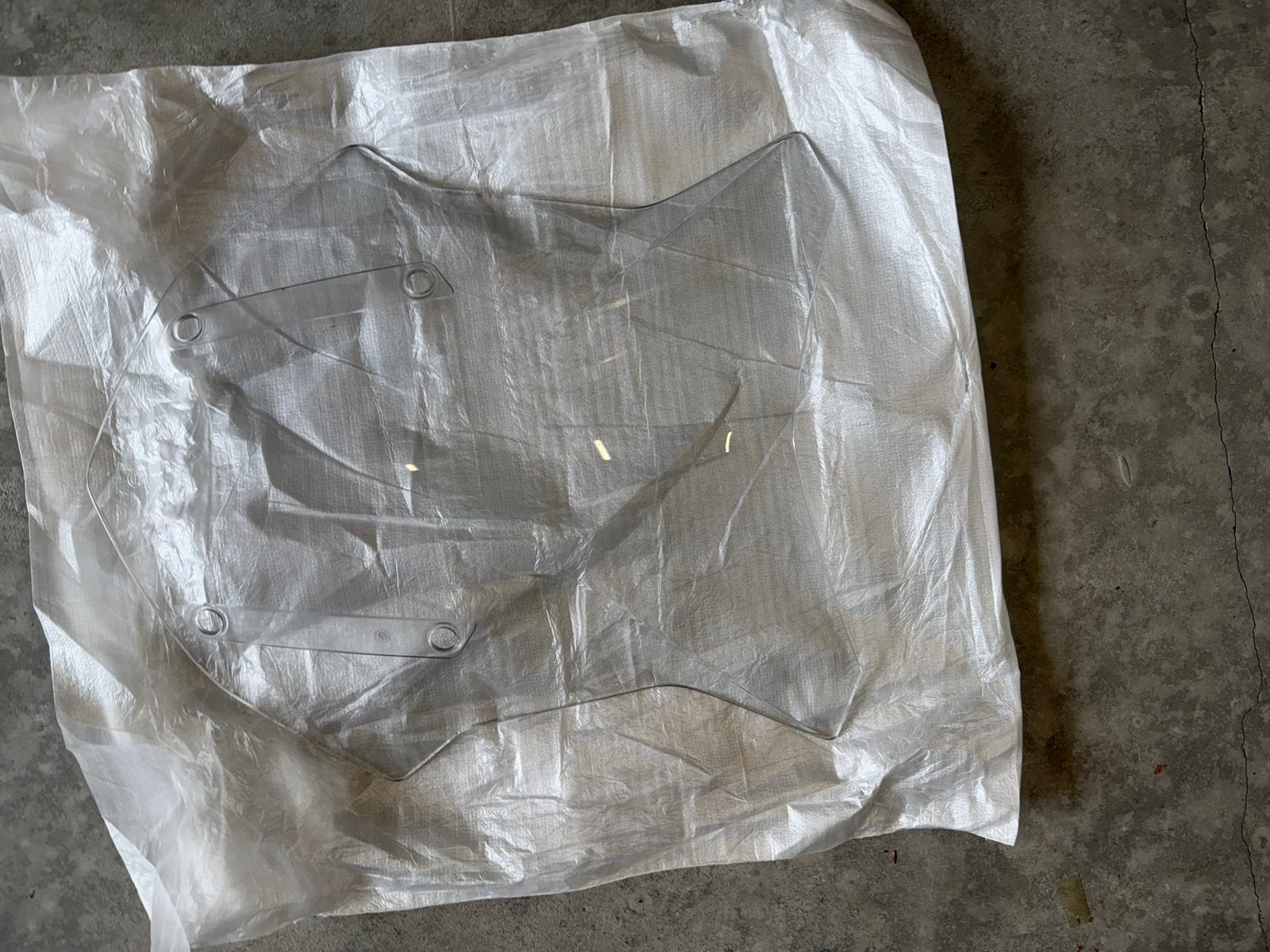 Origineel BMW R1200GS/R1250GS windscherm - weinig gebruikt, Ophalen of Verzenden, Gebruikt