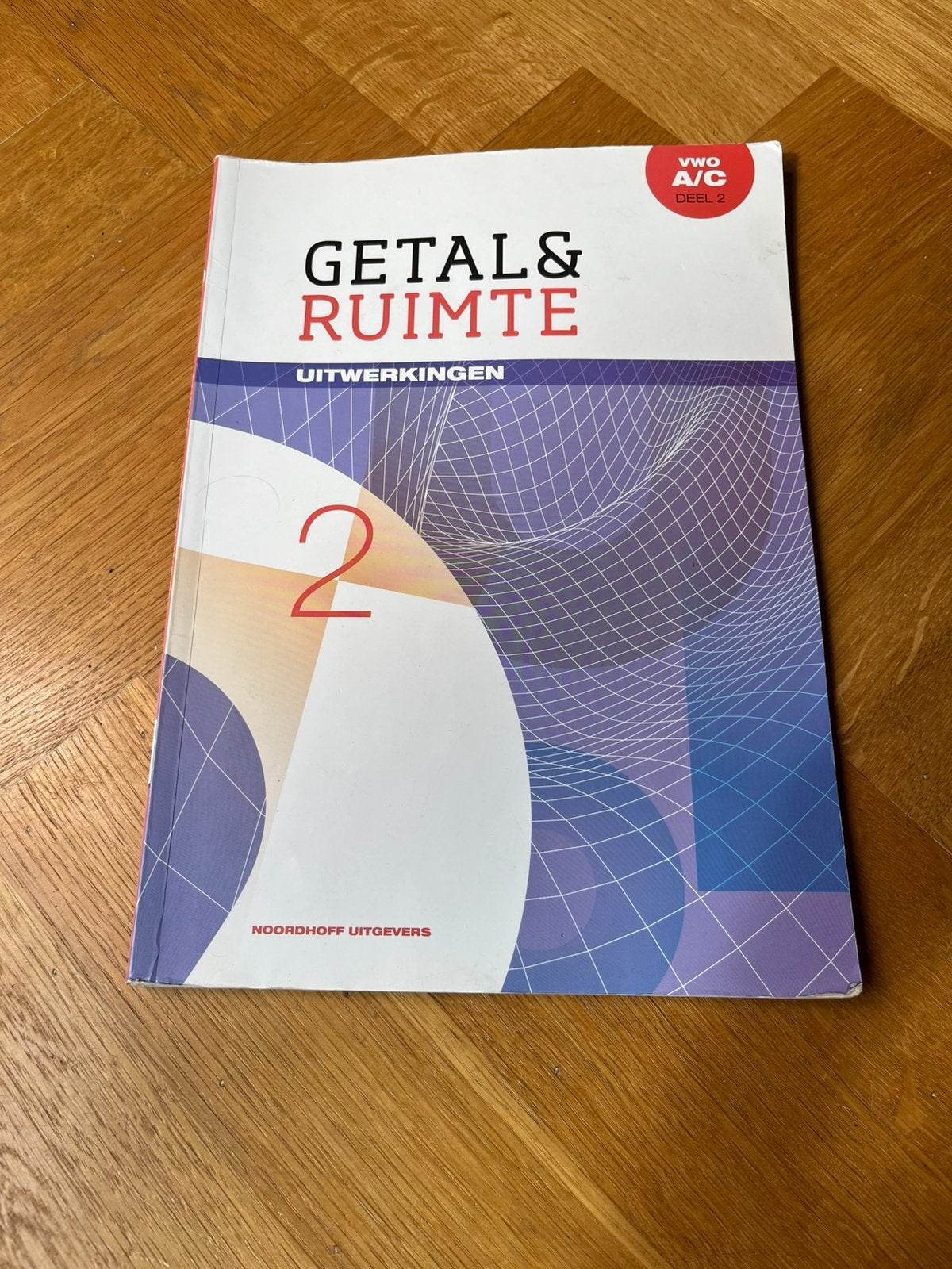 Getal&Ruimte, uitwerkingen,VWO A/C deel 2, elfde editie,2015, Ophalen of Verzenden, Zo goed als nieuw, VWO, Wiskunde A