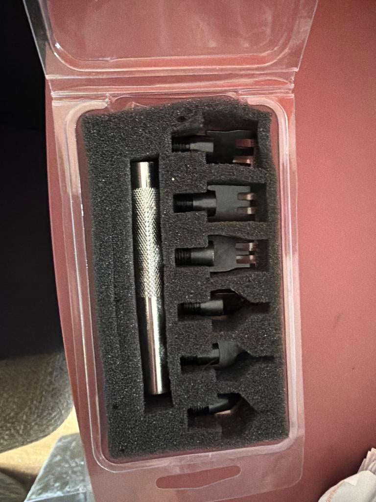 Leren pons set - Gereedschap voor leerbewerking, Ophalen of Verzenden, Nieuw