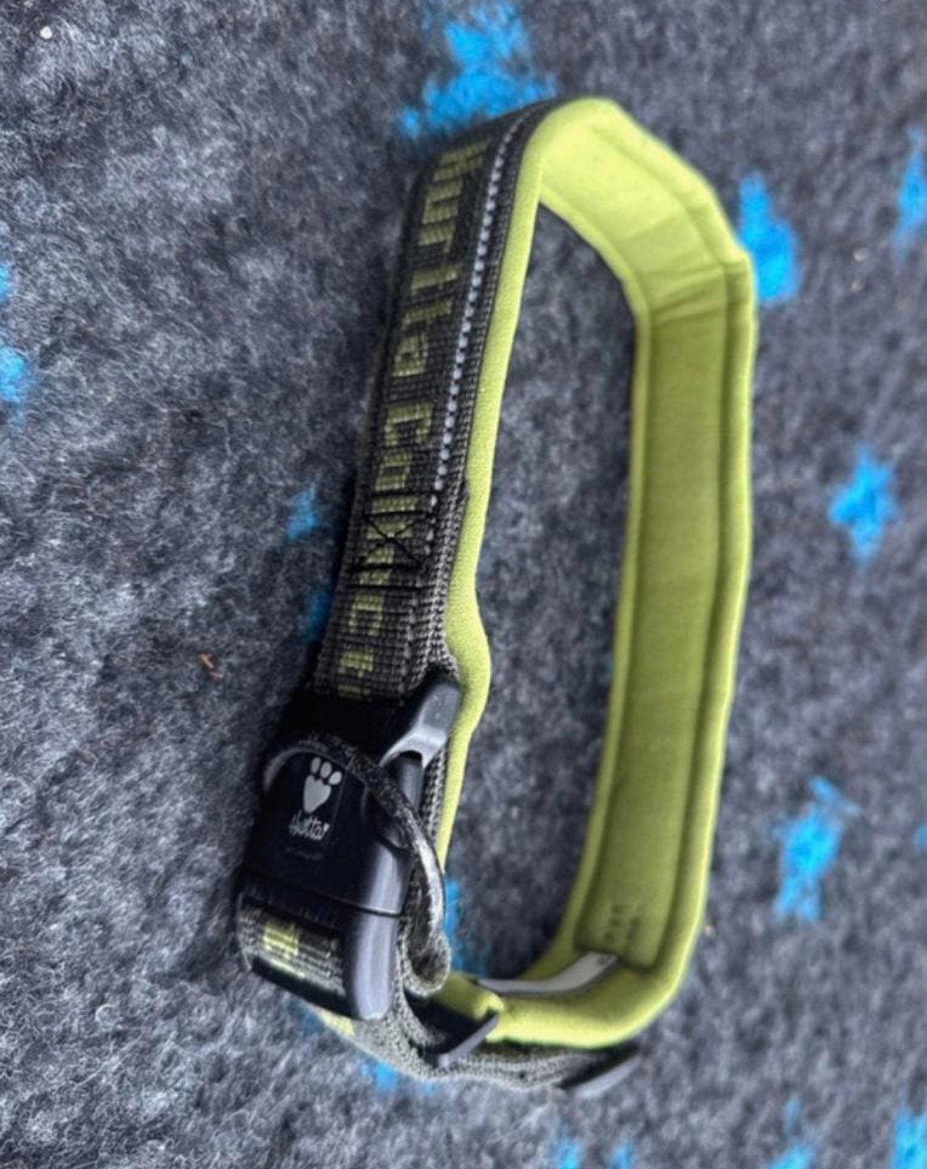 Halsband Hurtta groen, Dieren en Toebehoren, Ophalen of Verzenden, Gebruikt