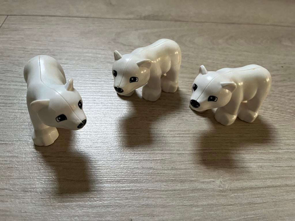 Duplo ijsberen, Kinderen en Baby's, Speelgoed | Duplo en Lego, Ophalen of Verzenden, Zo goed als nieuw, Duplo