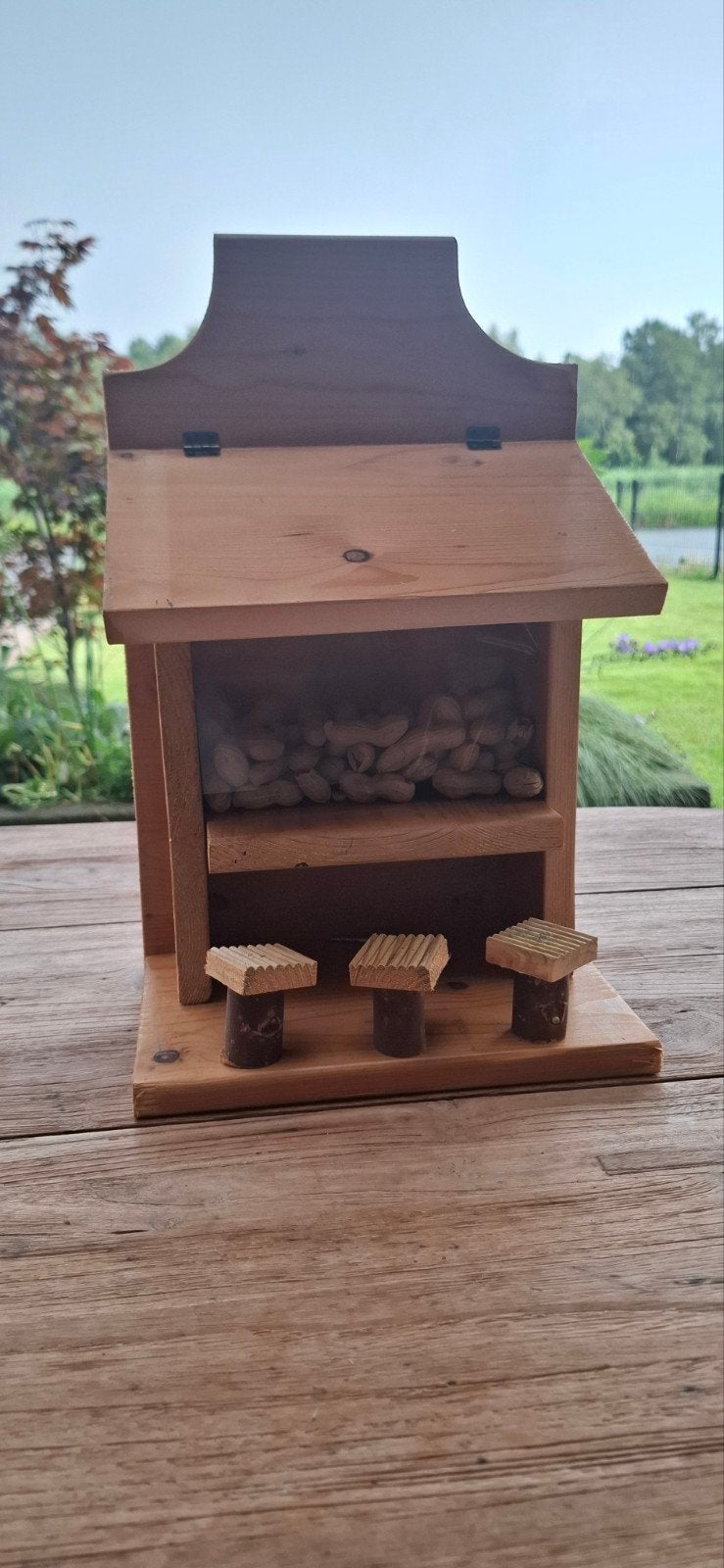 Voederhuis voor vogels, Dieren en Toebehoren, Ophalen, Vee