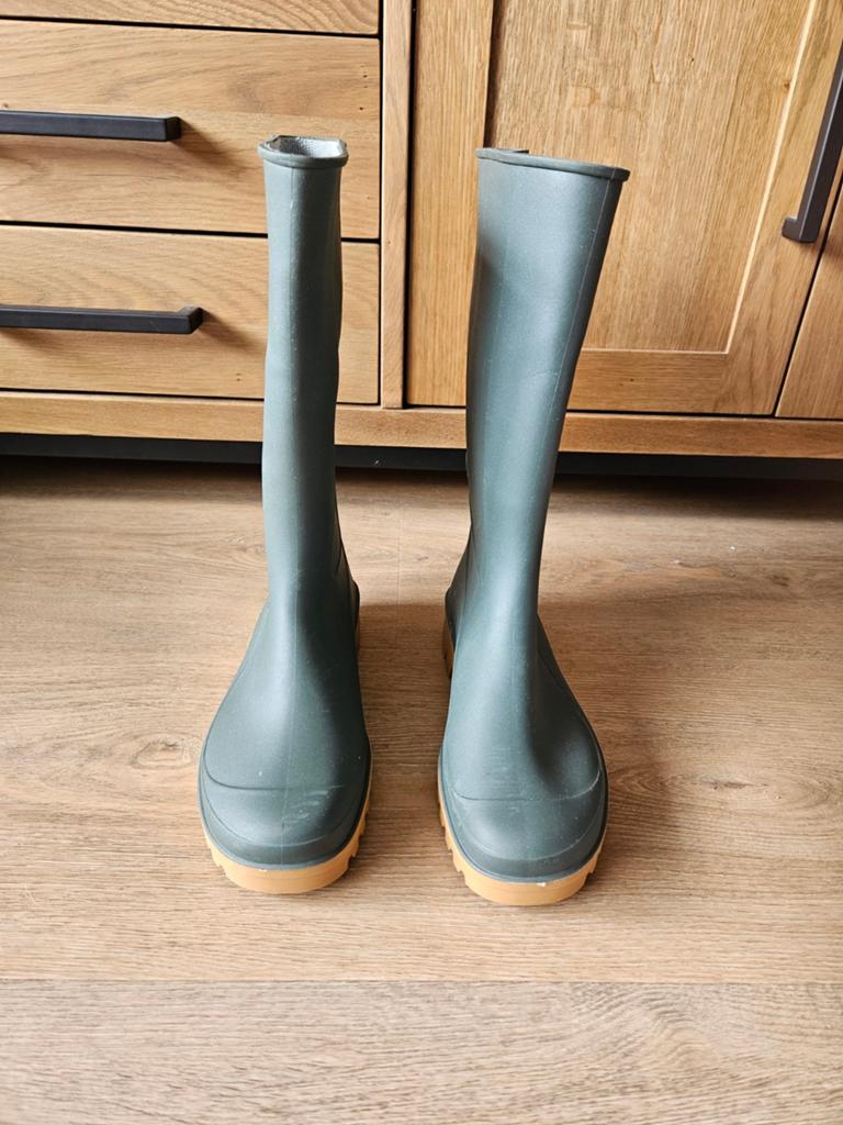 Nieuwe rubberen laarzen maat 39 - Groen, Kleding | Dames, Schoenen, Nieuw, Ophalen of Verzenden, Groen, Regenlaarzen