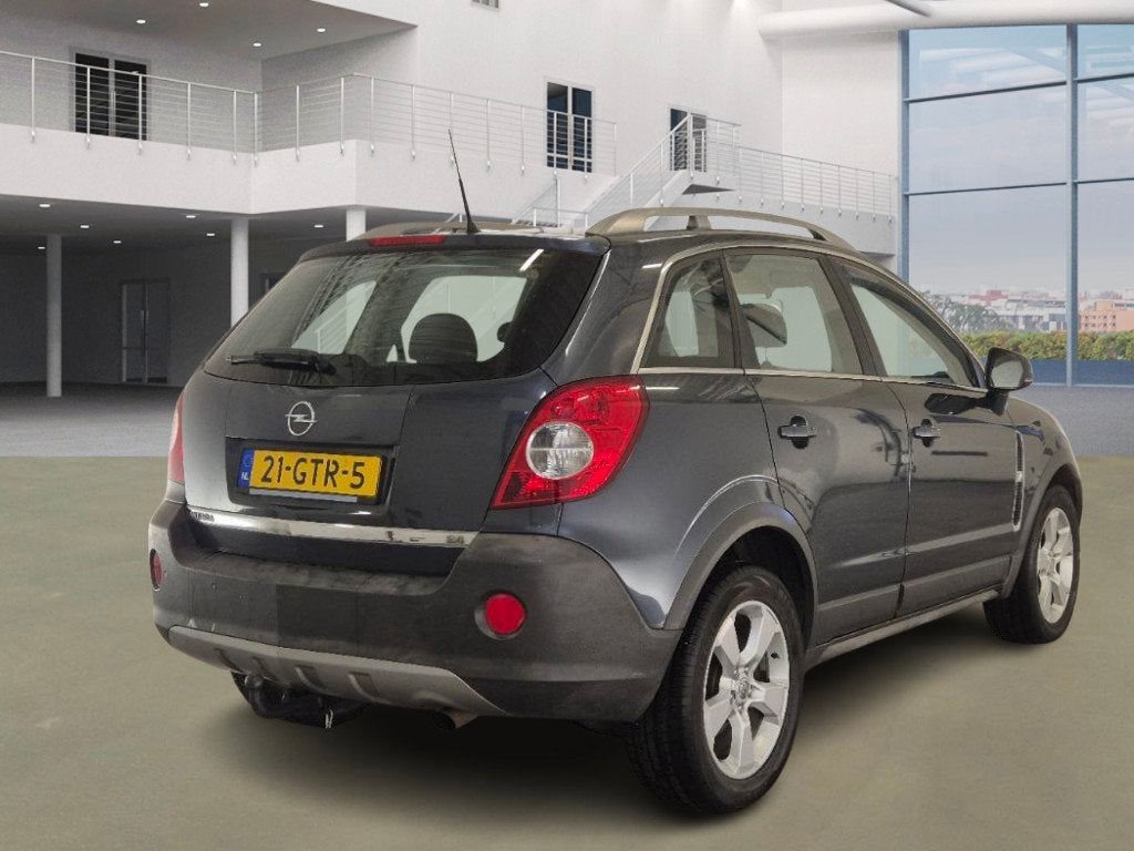 Opel Antara 2.4-16V Enjoy AIRCO CRUISE NAVI PDC TREKHAAK, Gebruikt, 4 cilinders, Blauw, Bedrijf
