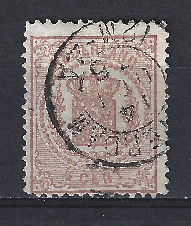 NVPH 13 gebruiikt Wapenzegels 1869 ; OUD NEDERLAND p/stuk, Postzegels en Munten, Postzegels | Nederland, Ophalen of Verzenden