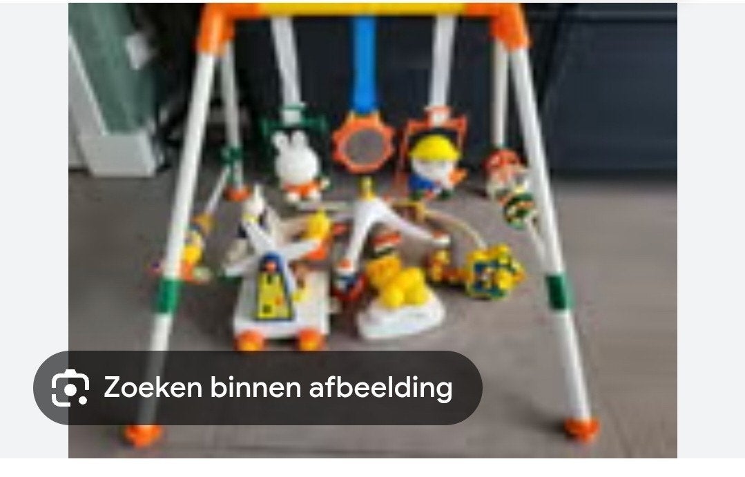 Gevraagd babygym nijntje kunstof, Kinderen en Baby's, Speelgoed | Babyspeelgoed, Ophalen, Babygym