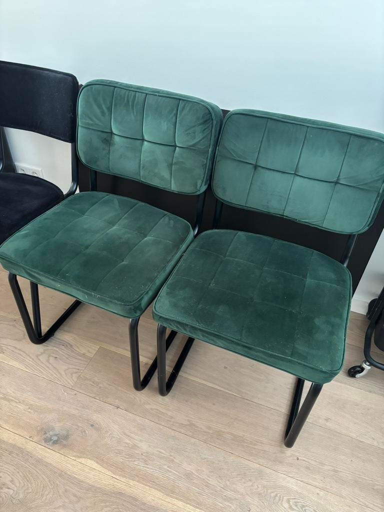 Kick eetkamerstoelen, Huis en Inrichting, Stoelen, Ophalen, Zo goed als nieuw, Drie