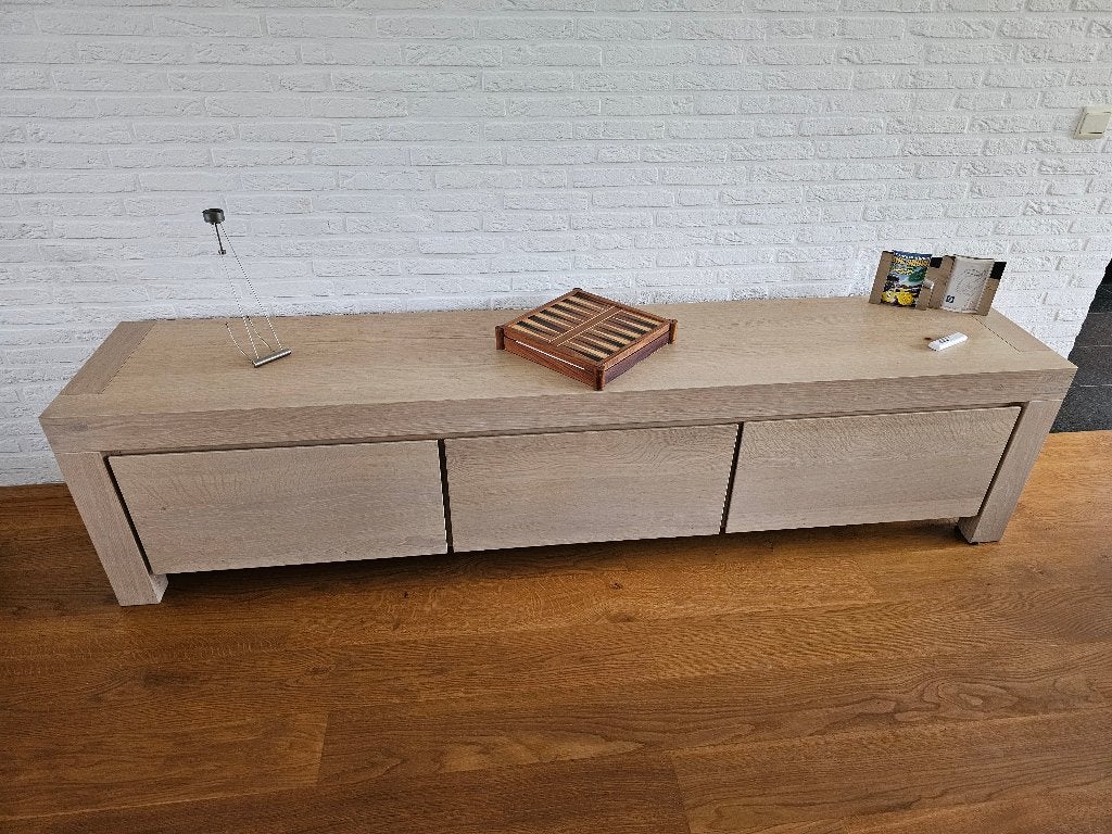 eiken lade kast van goosens, Ophalen, Gebruikt, Eikenhout, 3 of 4 laden