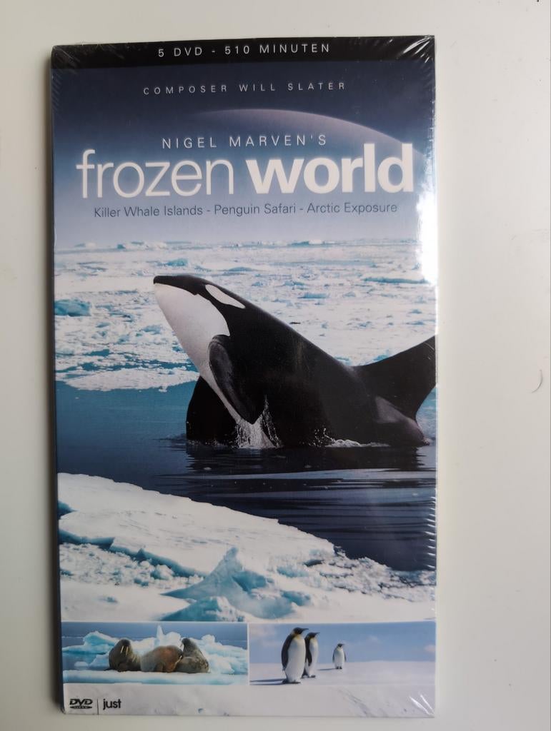 Nigel Marven's Frozen World DVD Boxset - 5 Discs, Alle leeftijden, Ophalen of Verzenden, Nieuw in verpakking, Natuur