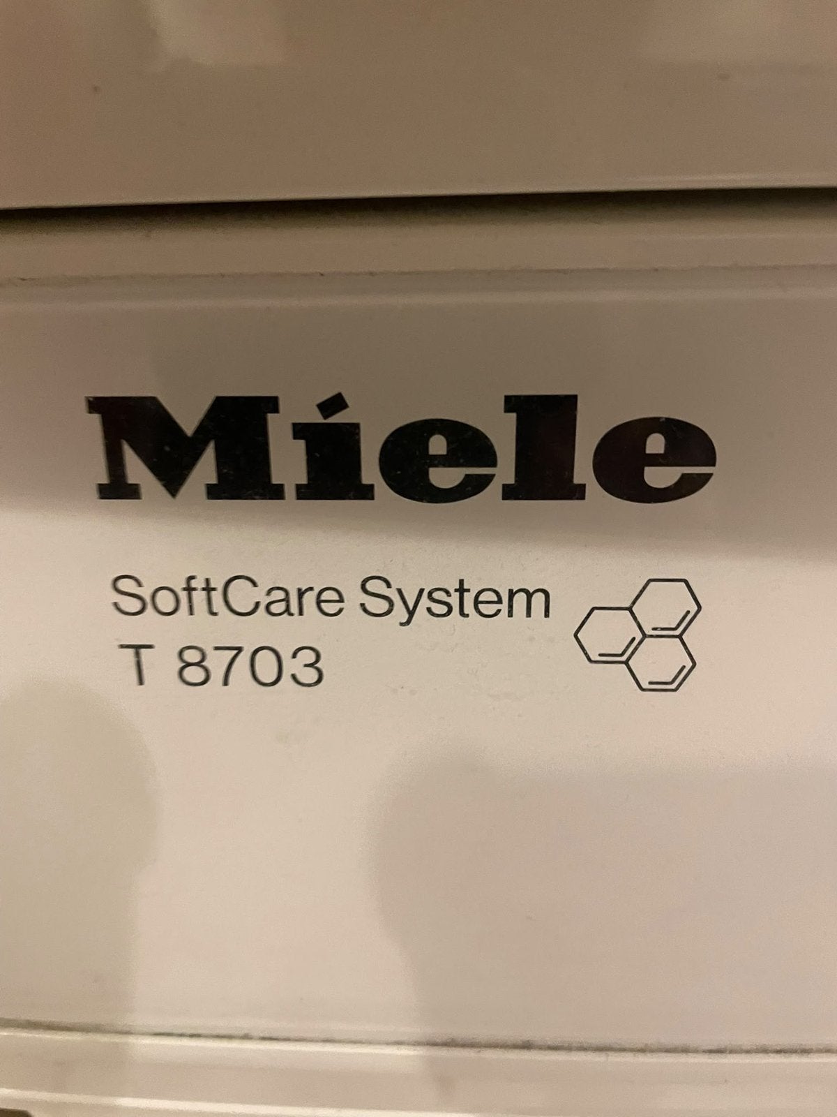 Miele condensdroger T 8703 – moet weg i.v.m. verhuizing, Witgoed en Apparatuur, Ophalen, 6 tot 8 kg, Gebruikt, Voorlader