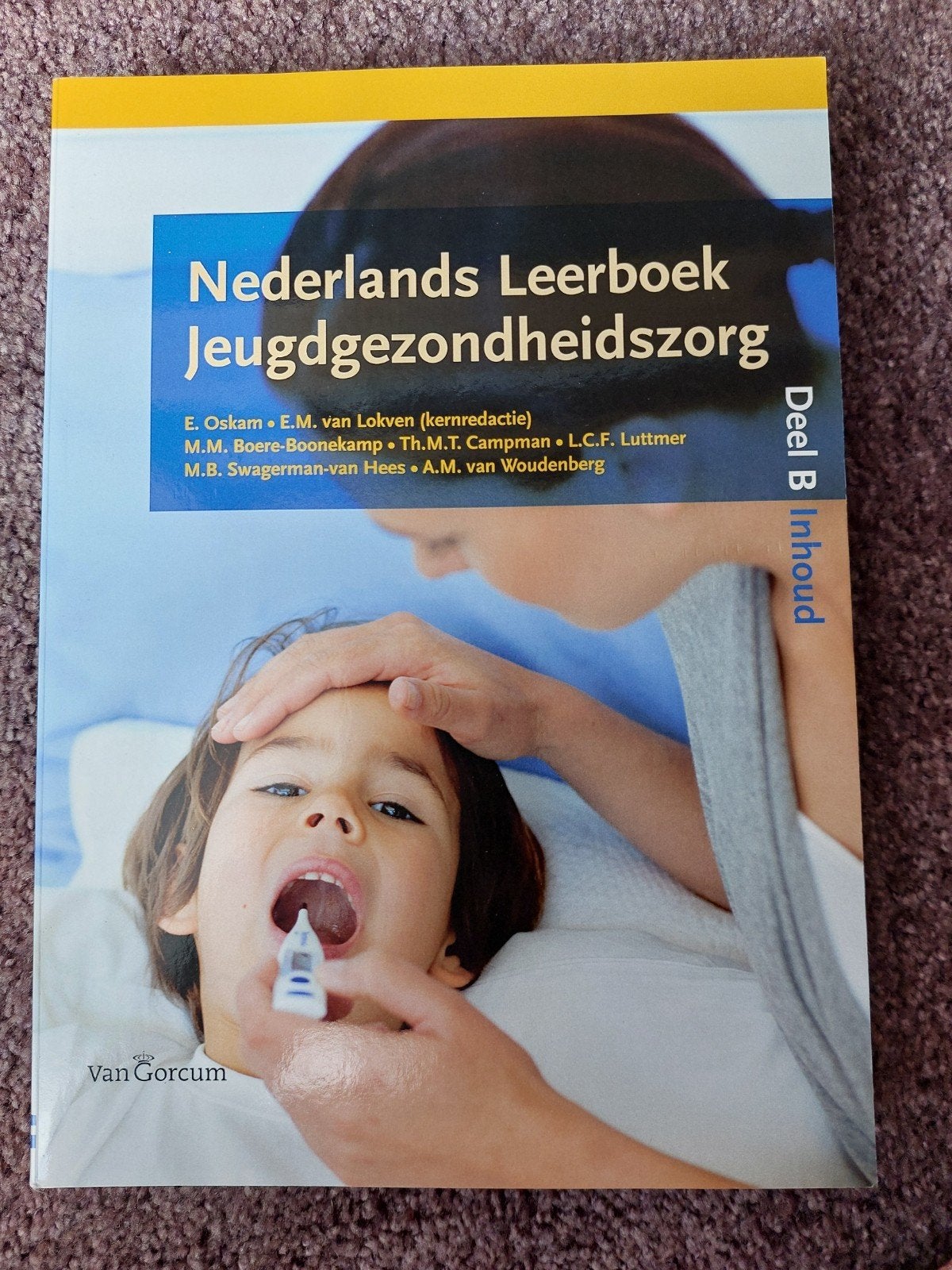 leerboek jeugdgezondheidszorg Deel B, Ophalen of Verzenden, Zo goed als nieuw, Esther Oskam