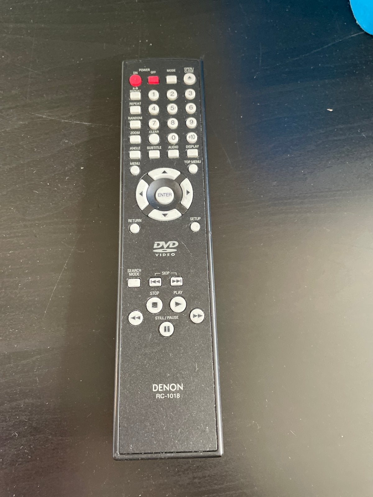 Denon RC-1018 DVD Afstandsbediening, Ophalen of Verzenden, Zo goed als nieuw, Origineel, Dvd