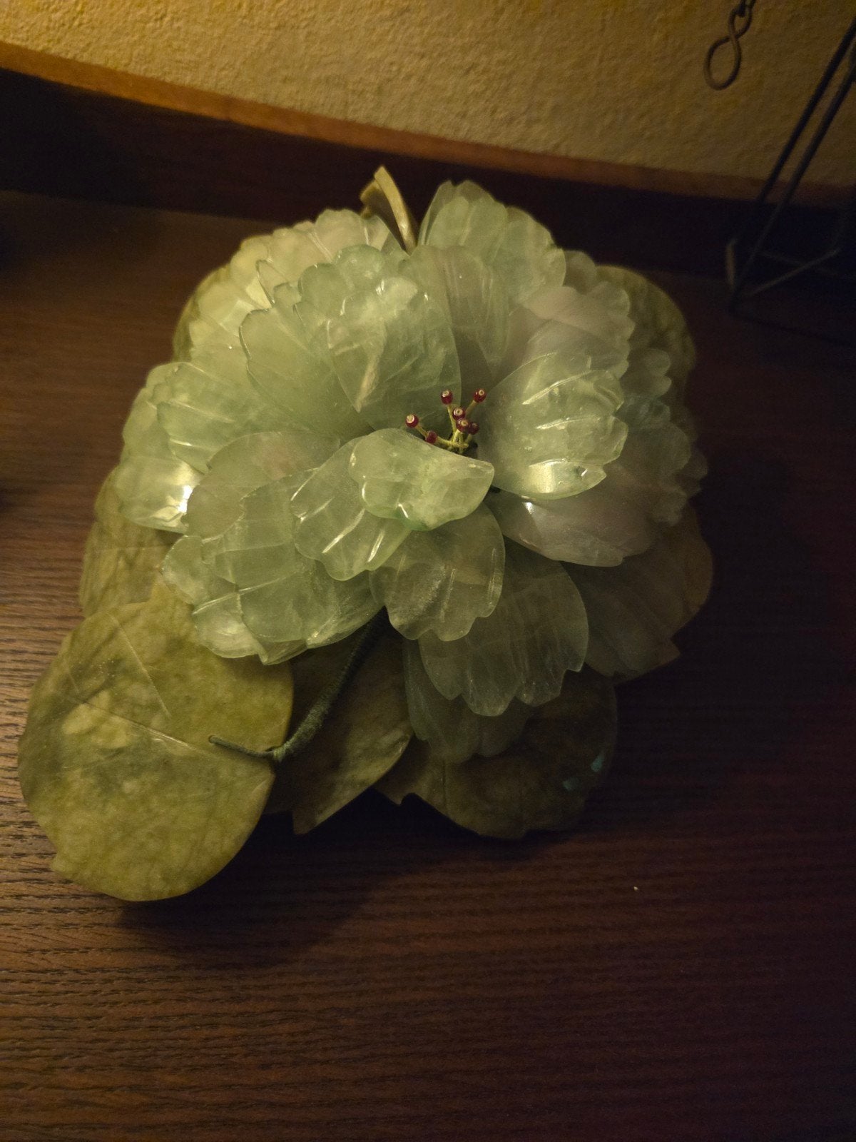 Decoratieve bloem van jade, Ophalen of Verzenden
