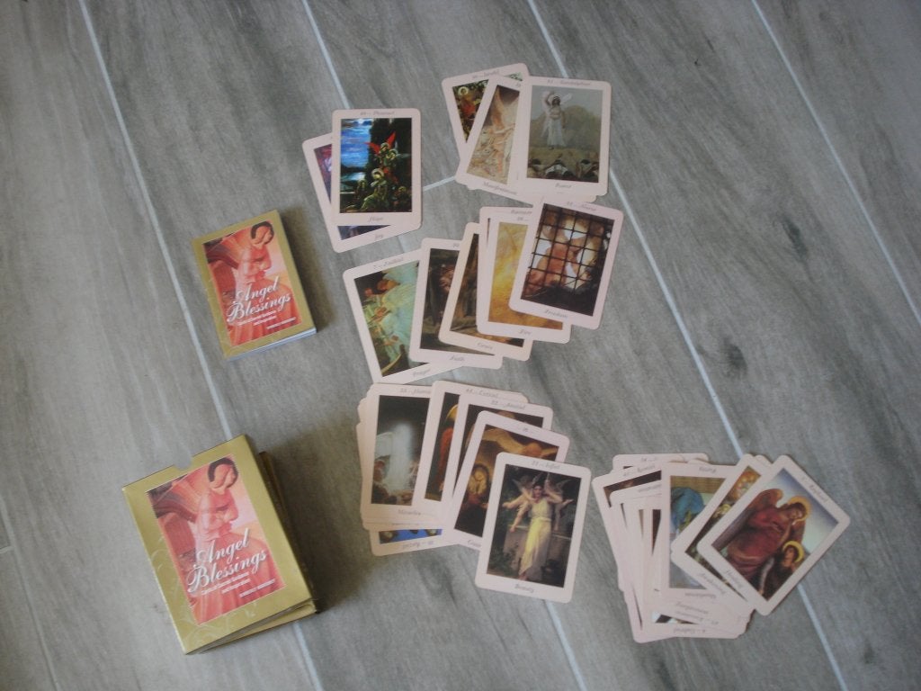 Angel Blessings Kit / Kaartendeck (Kimberly Marooney), Ophalen of Verzenden, Zo goed als nieuw, Tarot of Kaarten leggen, Overige typen