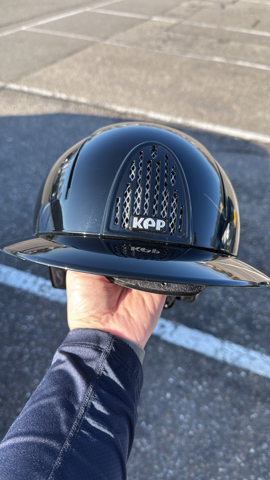 Kep italia met grote klep, Dieren en Toebehoren, Ophalen of Verzenden, Zo goed als nieuw, Dressuur, Dames