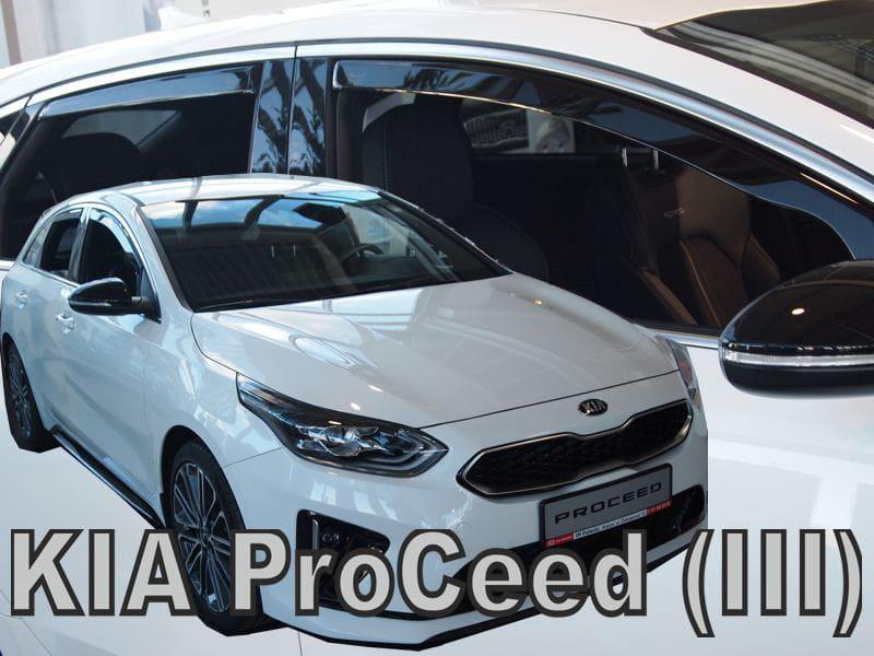 Kia Pro Ceed Proceed zijwindschermen visors raamgeleiders, Ophalen of Verzenden, Nieuw