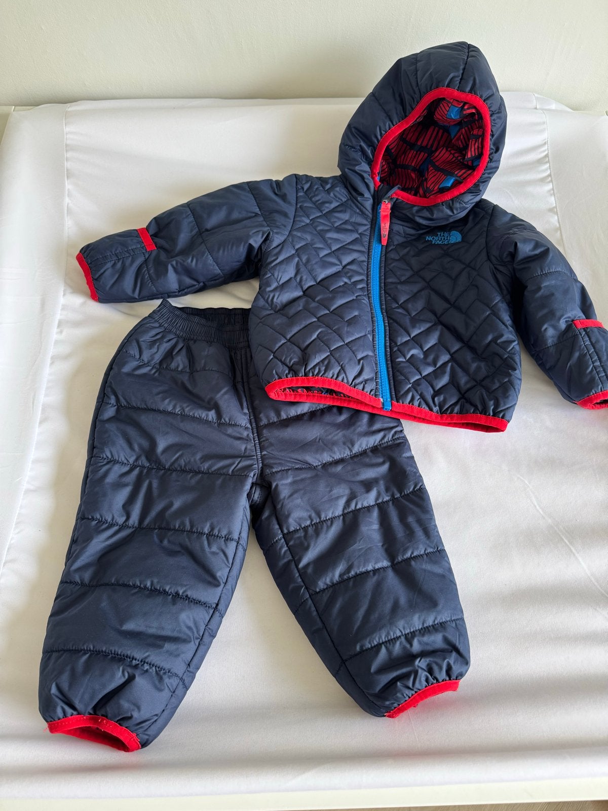 Omkeerbare winterset voor baby's van The North Face, Ophalen of Verzenden, Zo goed als nieuw, Jongen of Meisje
