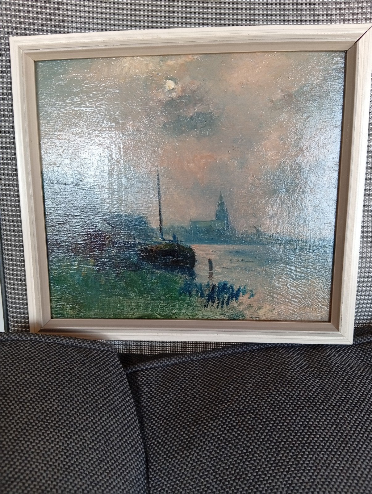 Schilderij J. Heesterman (1890-1947) - Hollands Landschap, Antiek en Kunst, Ophalen of Verzenden