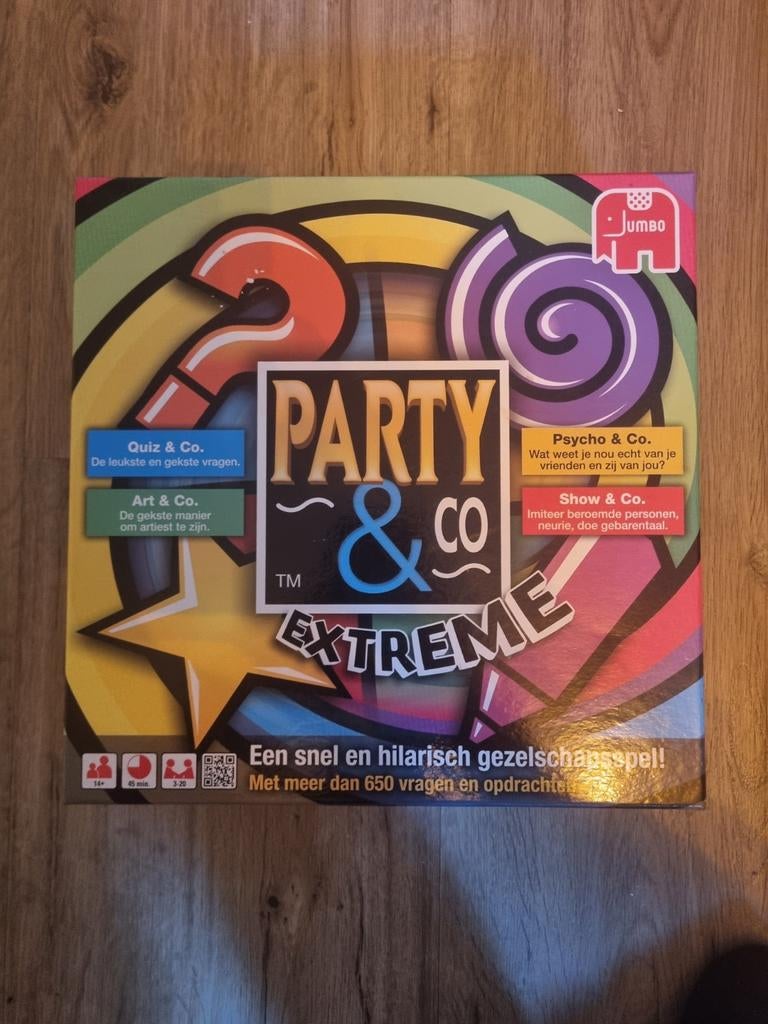 Party & Co Extreme Gezelschapsspel - Jumbo, Hobby en Vrije tijd, Gezelschapsspellen | Overige, Vijf spelers of meer, Ophalen of Verzenden