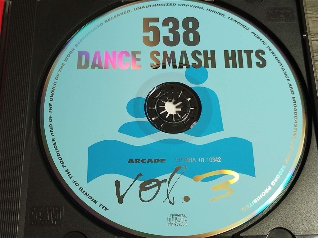 538 Dance Smash Hits 1996 Vol.3, Ophalen of Verzenden, Zo goed als nieuw