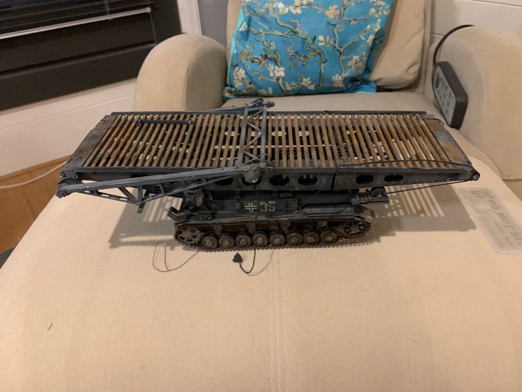 Militair bruglegger PZ IV en PZ III Zeeleeuw, Overige merken, Gebruikt, Tank, 1:32 tot 1:50