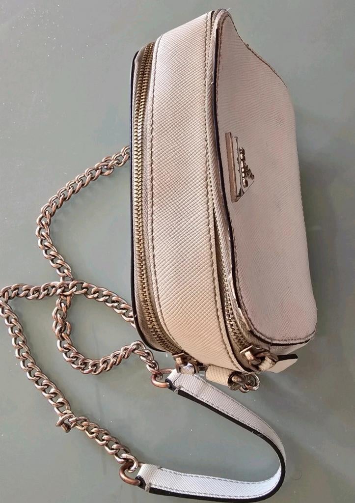 Guess tas, Ophalen of Verzenden, Zo goed als nieuw, Wit, Guess