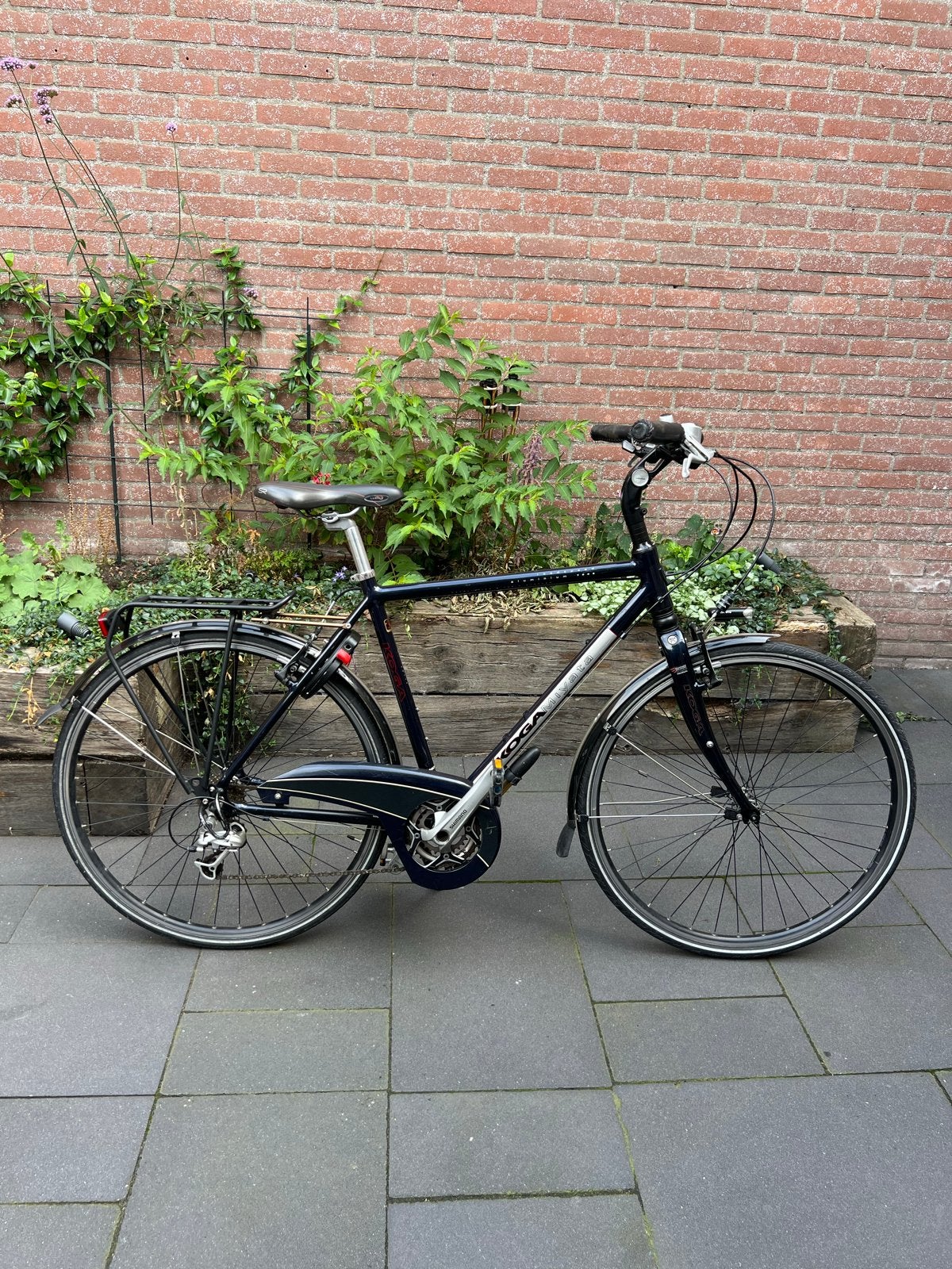 Koga Miyata roadspeed herenfiets - Gebruikt, Ophalen, 28 inch, Gebruikt, Velgrem