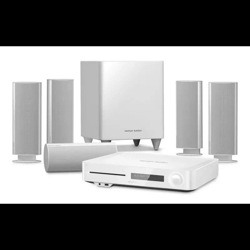 Harman kardon BDS7773W 5.1 kompleet lees goed, Overige merken, Soundbar, Blu-ray-speler, 70 watt of meer