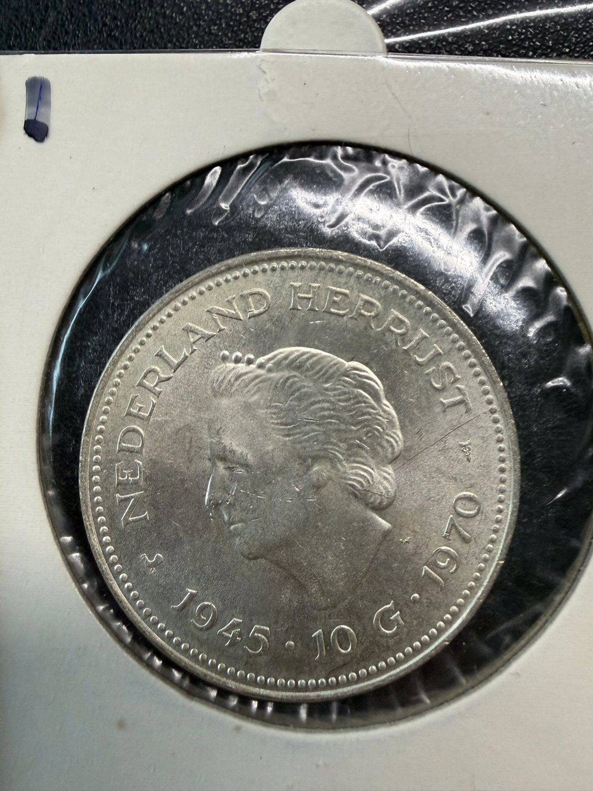 Zilveren 10 gulden munten, Koningin Juliana, Zilver, Ophalen of Verzenden, Losse munt