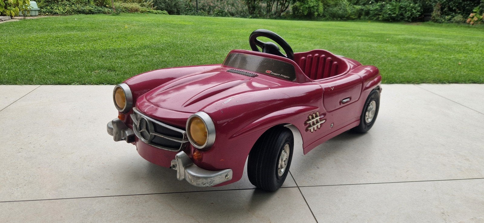 Mercedes 300 SL Trapauto - Klassieke Kinderauto, Ophalen, Gebruikt, Trapvoertuig