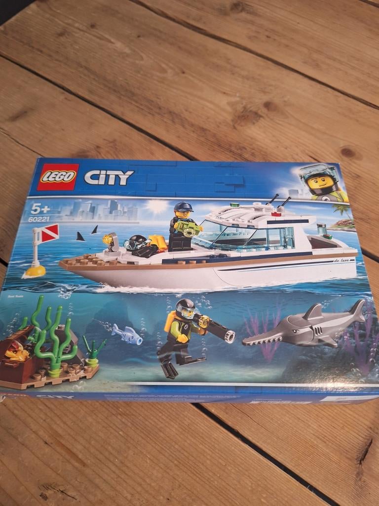 LEGO City 60221 Duikjacht, Ophalen of Verzenden, Gebruikt, Lego, City