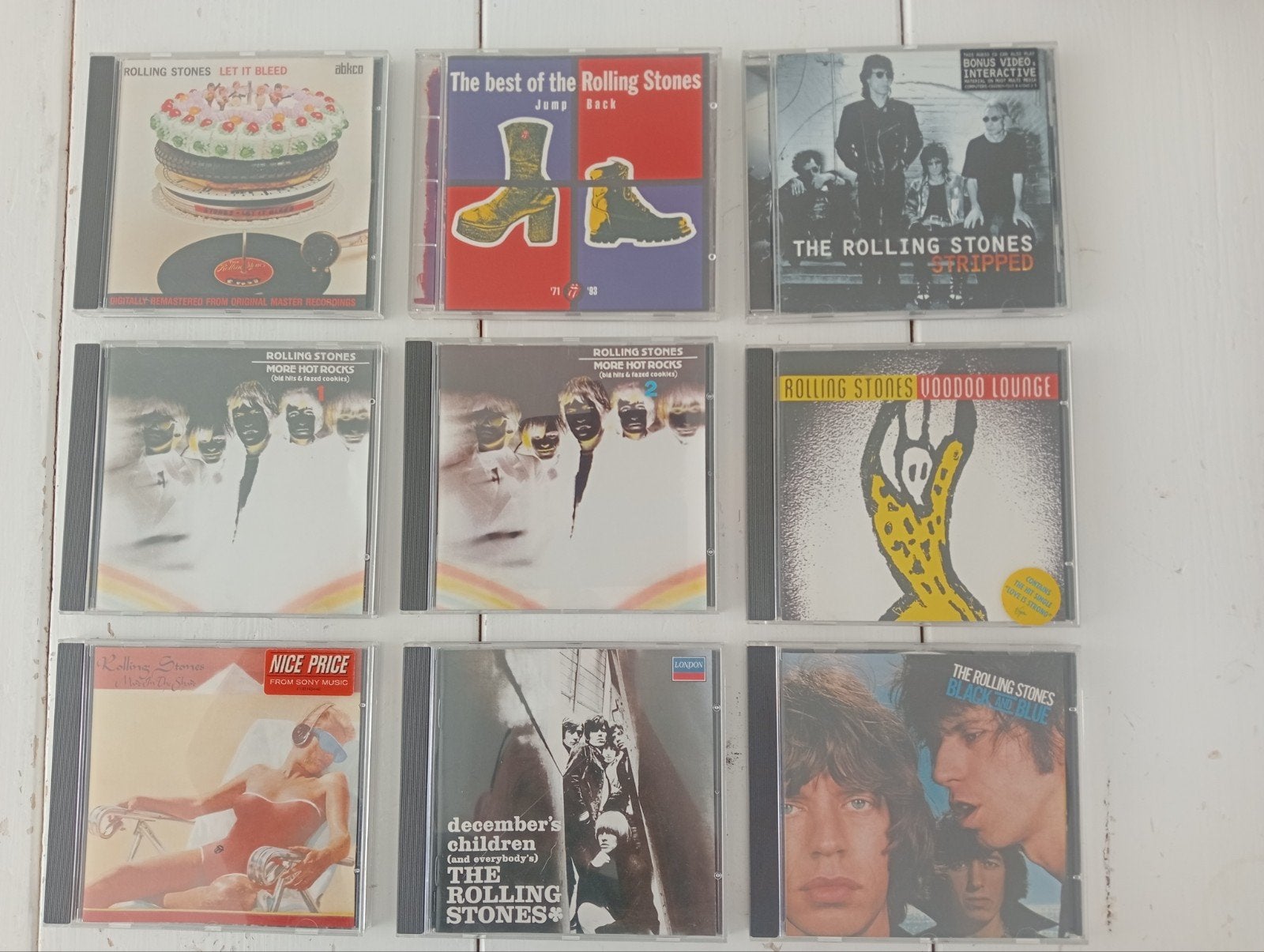The Rolling Stones CD collectie - 25 albums, Rock, Gebruikt, Ophalen of Verzenden, Inclusief doosje