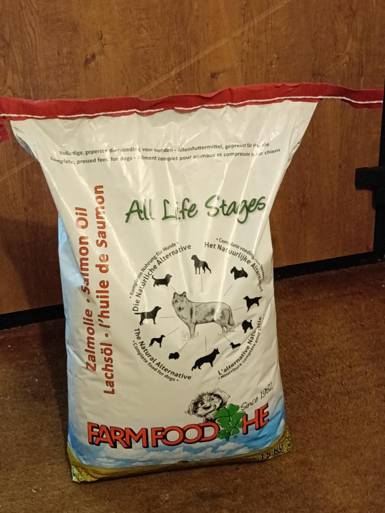 Farm Food HE Zalmolie 15kg, Dieren en Toebehoren, Ophalen, Hond