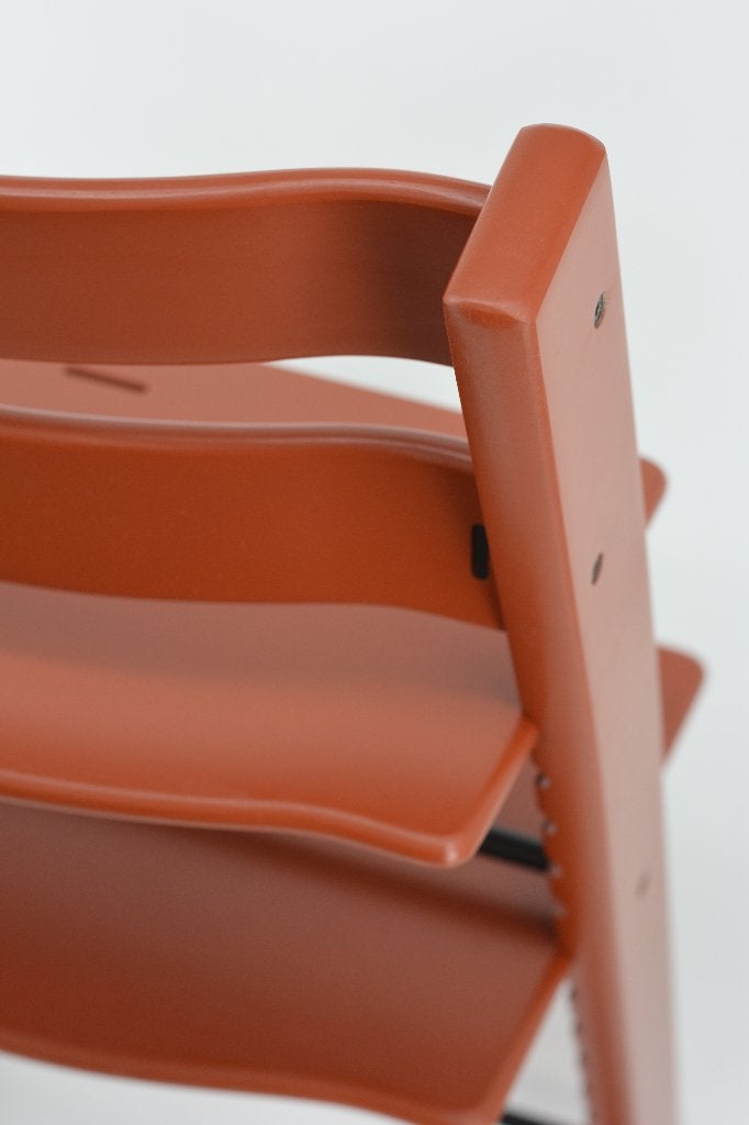 Stokke Tripp Trapp Warm Red– Refurbished Tripp Trapp, Ophalen of Verzenden, Zo goed als nieuw, Meegroeistoel, Afneembaar eetblad