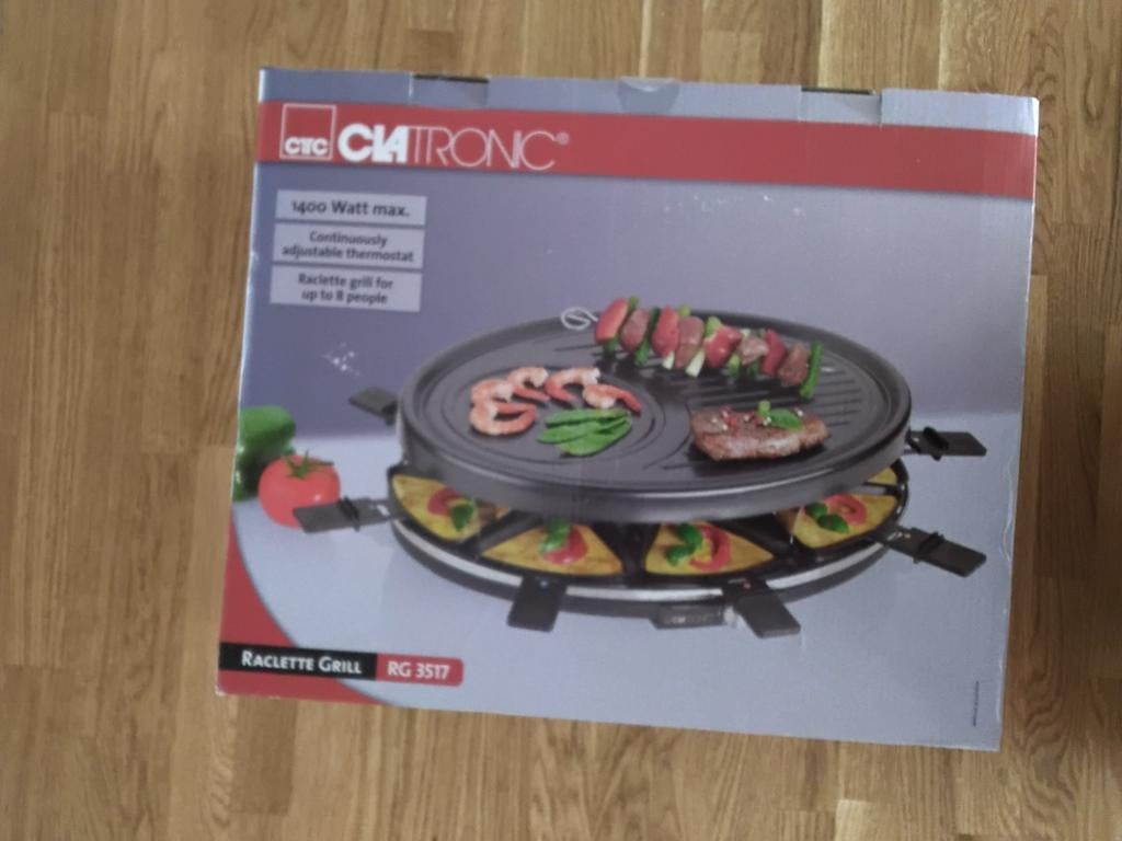 Gourmetstel CLA TRONIC RG 3517, Witgoed en Apparatuur, Gourmetstellen, Ophalen of Verzenden, Nieuw