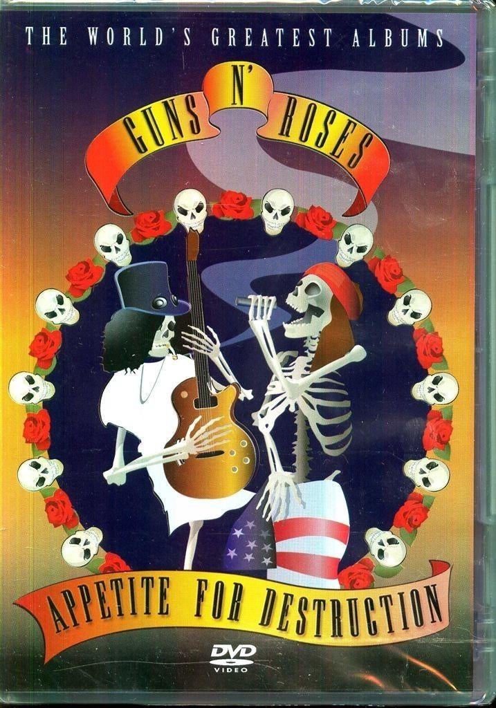 DVD van Guns N' Roses - Appetite For Destruction, Alle leeftijden, Verzenden, Nieuw in verpakking, Muziek en Concerten